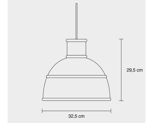 Candeeiro de Suspensão Unfold